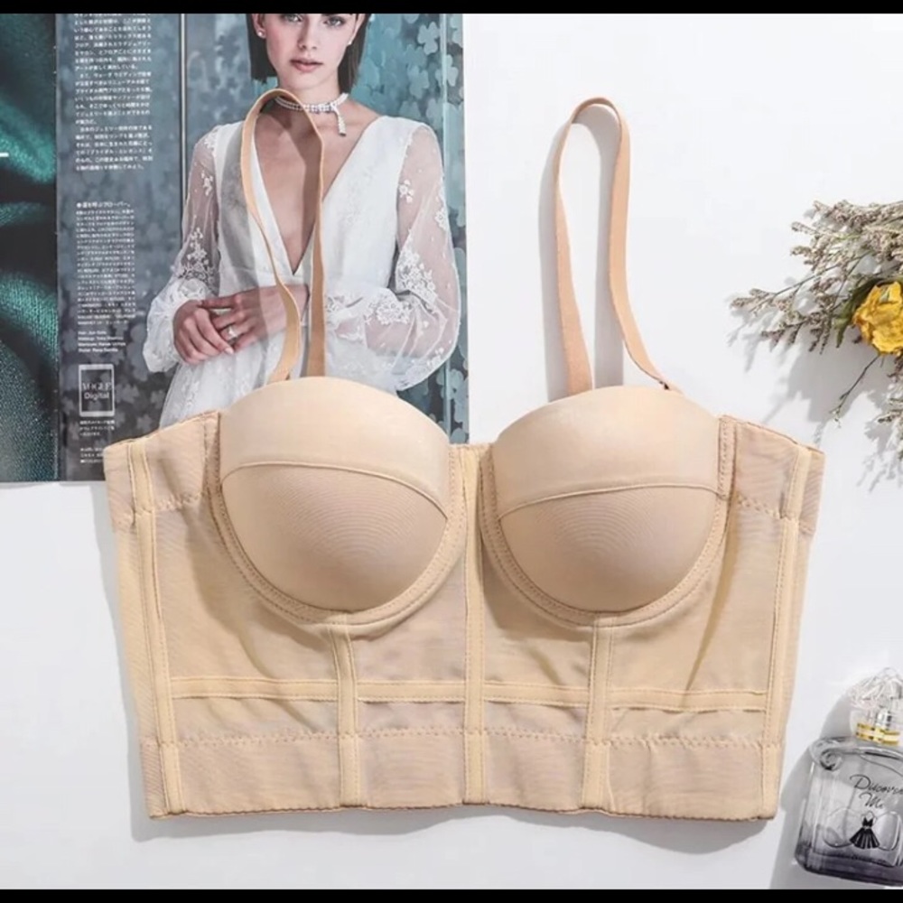 Nude Crop Top